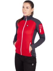 High Point Merino Alpha dámska bunda Antracit-červená