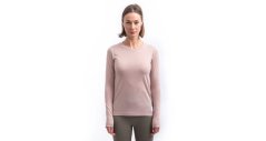 Sensor Merino Cordura dámské triko dl.rukáv dusty pink