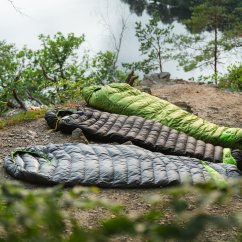 KWAK Spací pytel Ultralight Fresh Pipa FI185, černá, levý zip