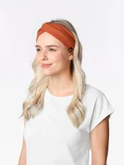 CityZen Čelenka turbanová skořicová