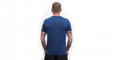 Sensor Merino Air Traveller pánské tričko krátký rukáv Tm. modrá