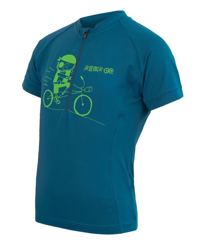 Sensor Cyklo Entry dětský dres krátký rukáv safír Pirate