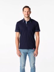CityZen Massy pánská polokošile, Navy-sv. modrá