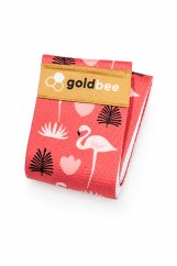 GoldBee Posilovací guma BeBooty, Flamingo