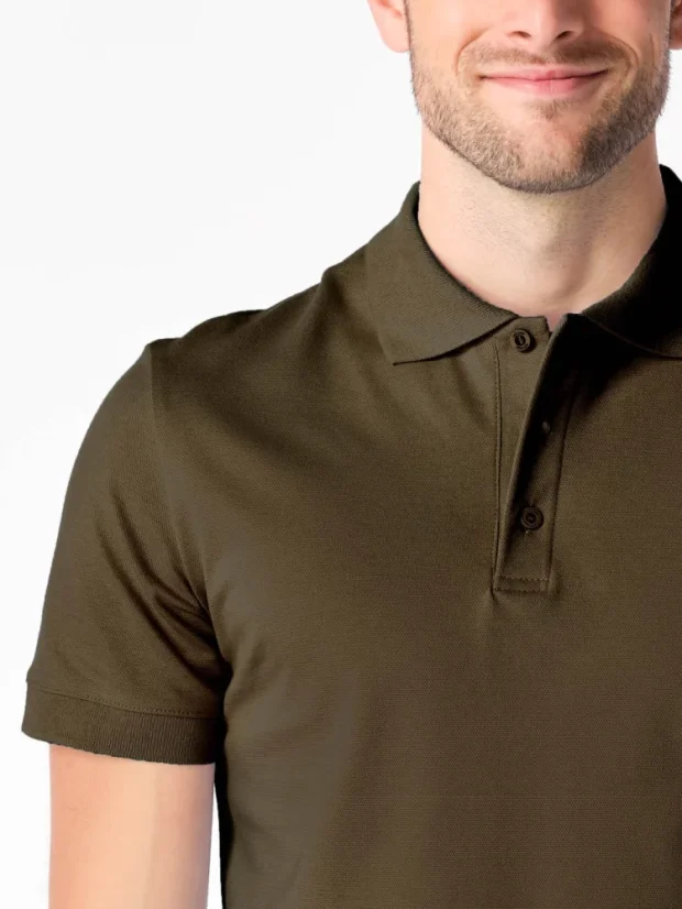 CityZen Dax pánska polokošeľa - Dark Khaki