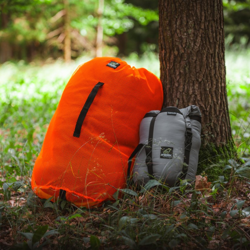 KWAK Spací pytel Ultralight Fresh Pipa FI185, černá, levý zip