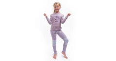 Sensor Merino DF Planet dětské triko dl.rukáv mystic violet