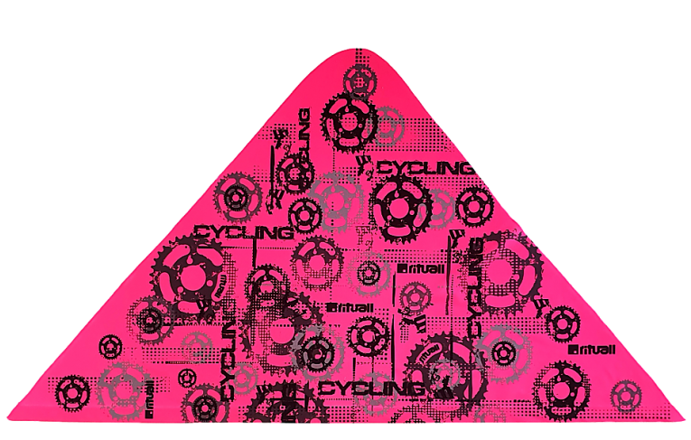 Rituall Trojcípý šátek cycling  růžová