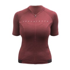 FRESH TRASH WOMEN´S, Lite Merino  Jersey, merlot red
