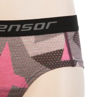 Sensor Merino Impress dámské kalhotky černá/camo