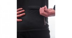 Sensor Profi pánská bunda černá, černý zip