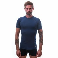 Sensor Merino Double Face pánské tričko krátký rukáv