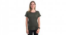 Sensor Merino Air Traveller dámské tričko krátký rukáv Olive green