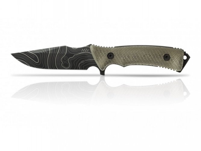 ANV Knives pevný nůž M311 Spelter TOPO Olive