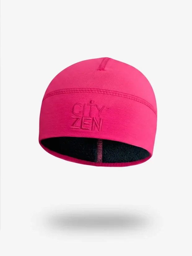 CityZen ASPEN čepice s fleecem malinová