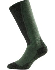 Lasting WSM merino ponožky tmavozelené
