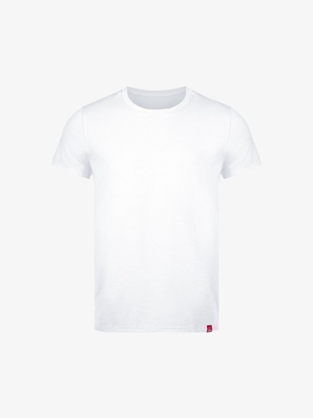 CityZen Davos pánské tričko slim fit bílé