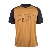 FRESH TRASH MEN´S, Horizon short sleeve tee golden/black