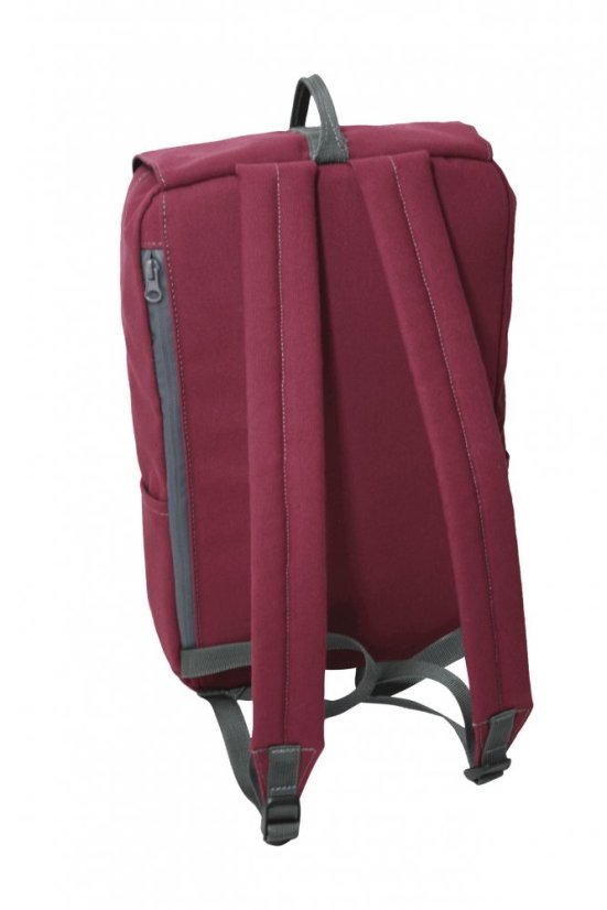 Doldy Městský batoh DEE BAG FLAP 18l vínová