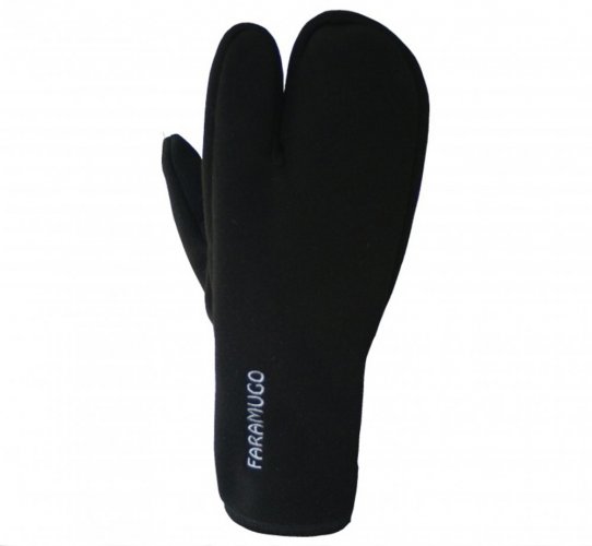 Faramugo Gacmo 3P tříprsté rukavice, černé - Velikost: M