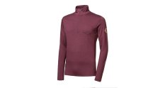 Sensor Merino Extreme Up pánská mikina dl. rukáv zip port red