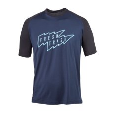 FRESH TRASH MEN´S, Horizon short sleeve tee marine/black