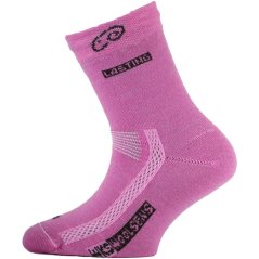 Lasting TJS dětské merino ponožky, světle růžová