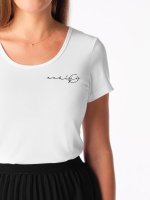 Dámské tričko CityZen BREDA bílé s potiskem NaděJE