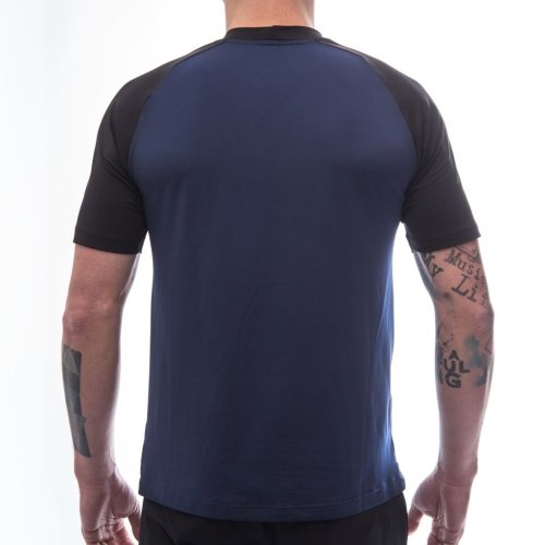 FRESH TRASH MEN´S, Horizon short sleeve tee marine/black