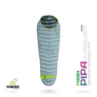 KWAK Spací pytel Ultralight Fresh Pipa FI170, černá, levý zip