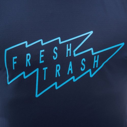 FRESH TRASH MEN´S, Horizon short sleeve tee marine/black