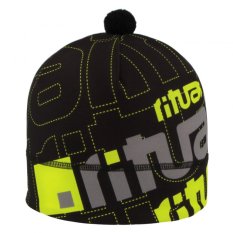 Rituall čepice Stelvio RITUALL, černá/zelená