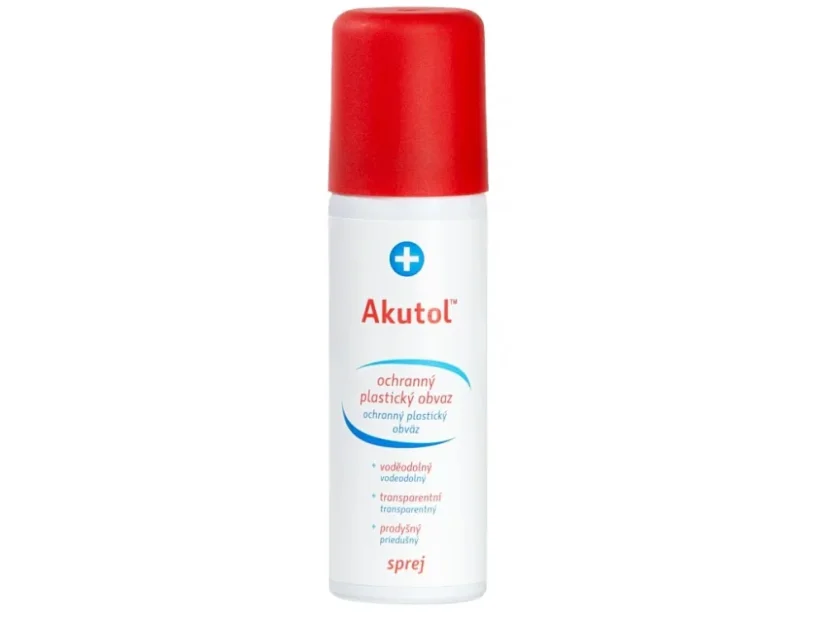 Akutol™ - ochranný plastický obvaz ve spreji, 60ml