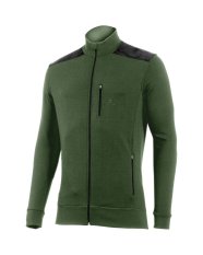 Lasting HUBERT pánská merino mikina zelená
