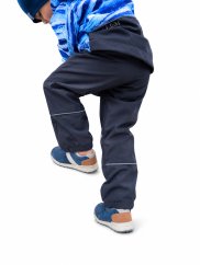 Ellem Softshellové kalhoty BLACK STANDARD - EBENA , Střih : SLIM