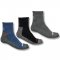 Sensor Ponožky 3-Pack Treking šedá/černá/modrá