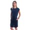 Sensor Merino active Dámské turistické šaty krátký rukáv Deep blue