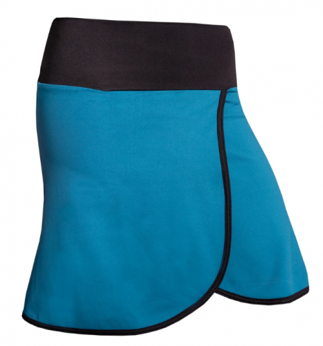 Nanosilver Dámská sportovní sukně Silvercool černo modrá