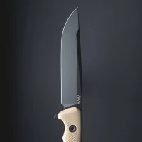 ANV Knives pevný nůž P300 olivová cerakote, GRNPU coyote (písková), kydexové pouzdro