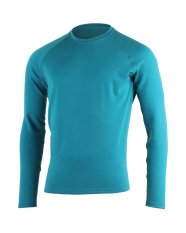 Lasting WITY pánska merino mikina/sveter svetlomodrá