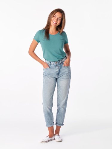 CityZen Breda dámske bavlnené tričko, minerálne modrá