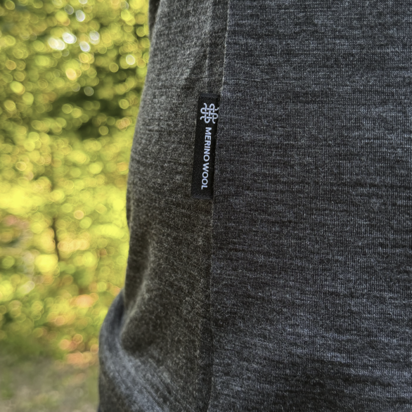 Sensor Merino Lite – pánské triko kr. rukáv, anthracite gray