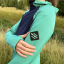 Sensor Coolmax Thermo dámská bunda s kapucí sea green/deep blue