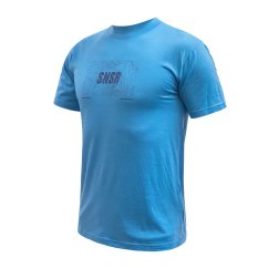 Sensor Merino Active Relief – pánské triko kr. rukáv, modrá