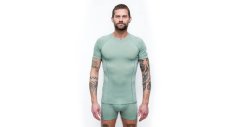 Sensor Merino Air pánske tričko krátky rukáv basil green