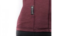 Sensor Merino Air dámské triko dlouhý rukáv, port red