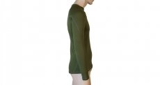 Sensor Merino Double Face pánské tričko dlouhý rukáv camp safari green