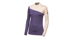 Sensor Merino Extreme Up dámská mikina dl. rukáv grape purple/beige