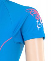 Sensor Cyklo Entry dámský dres krátký rukáv modrý
