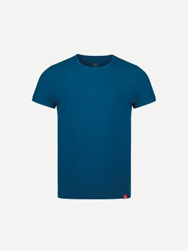 CityZen Davos pánske tričko slim fit modrozelené